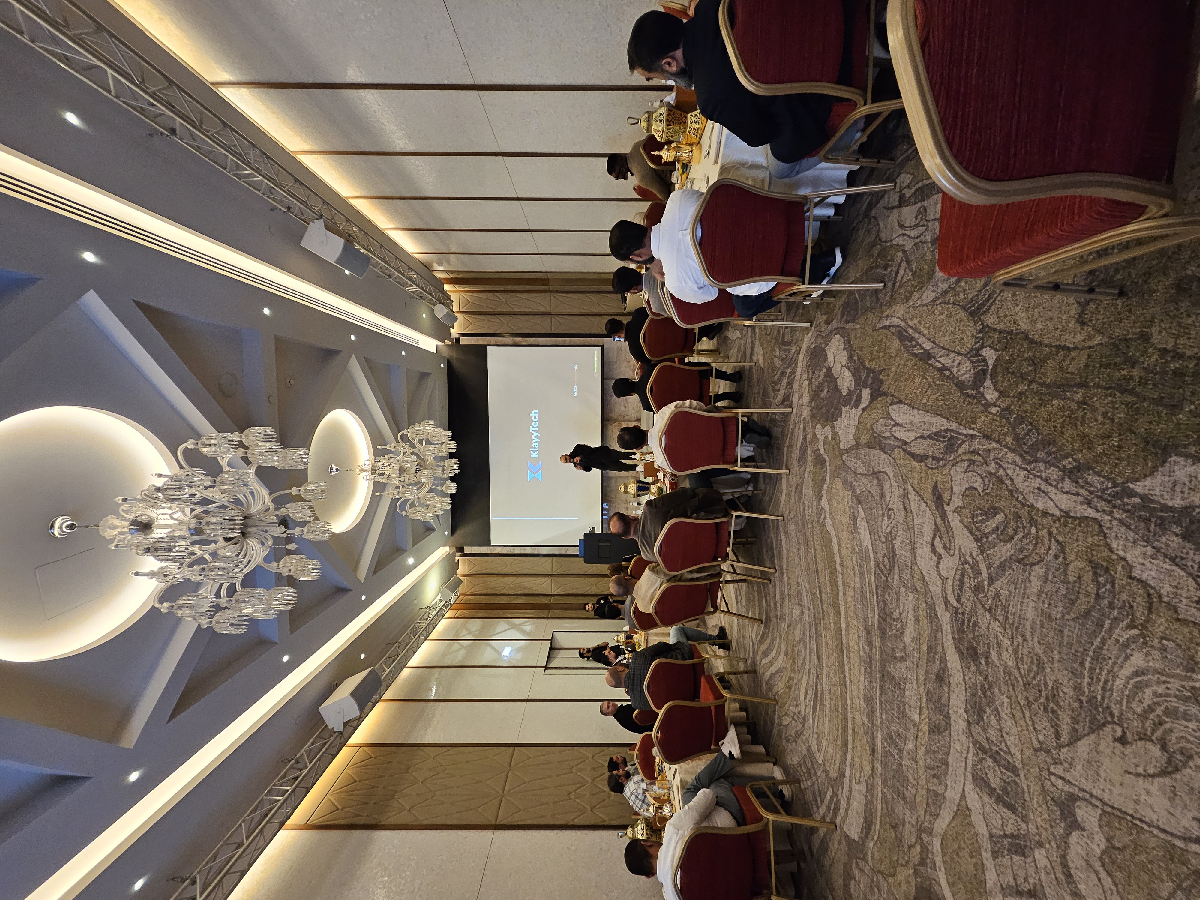 Packed room at the KlayyTech Suhoor, Movenpick Riyadh